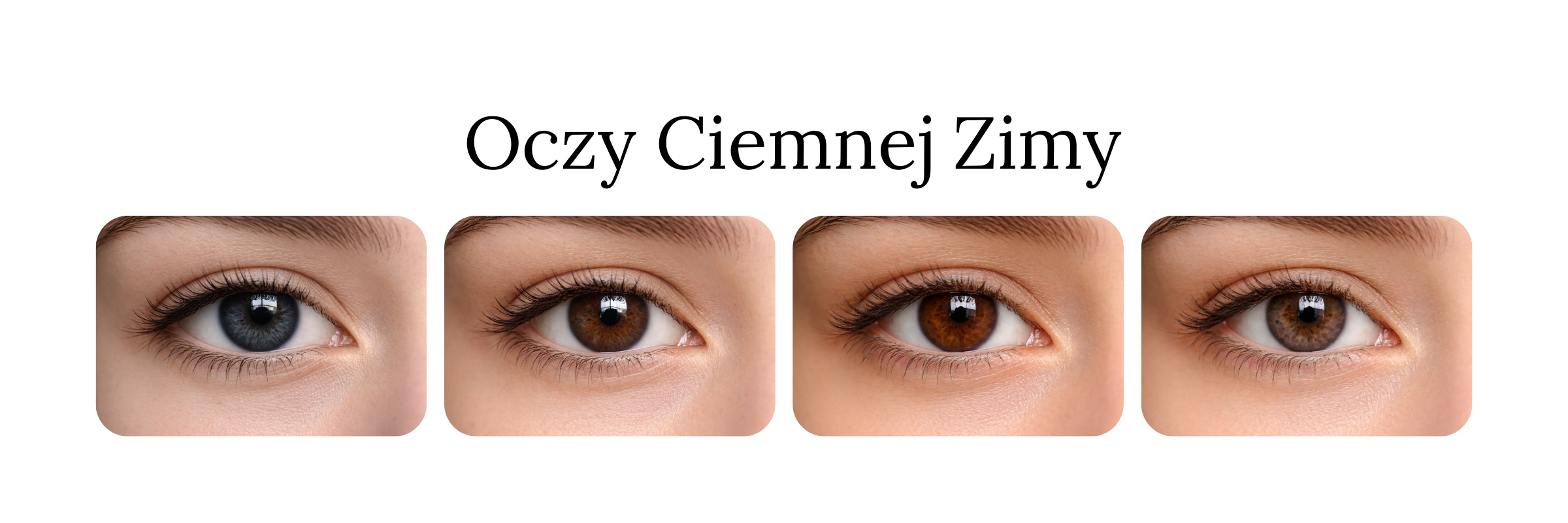 typ urody ciemna zima - oczy